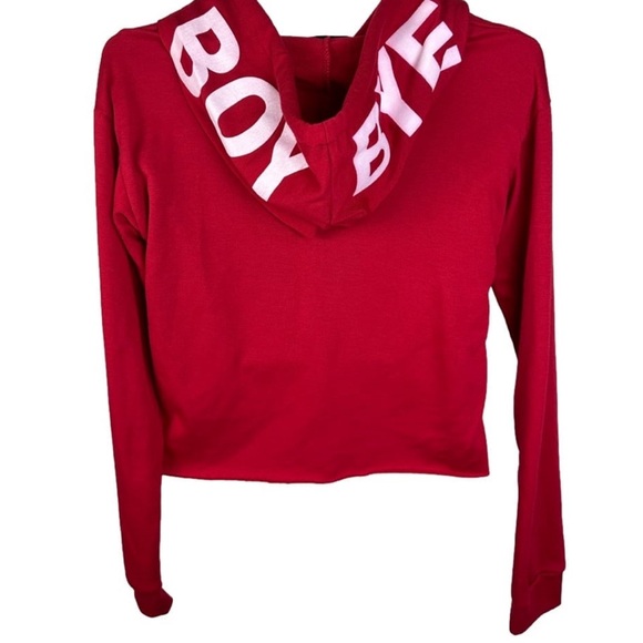 Red lightweight small women’s hoodie - Picture 4 of 4
